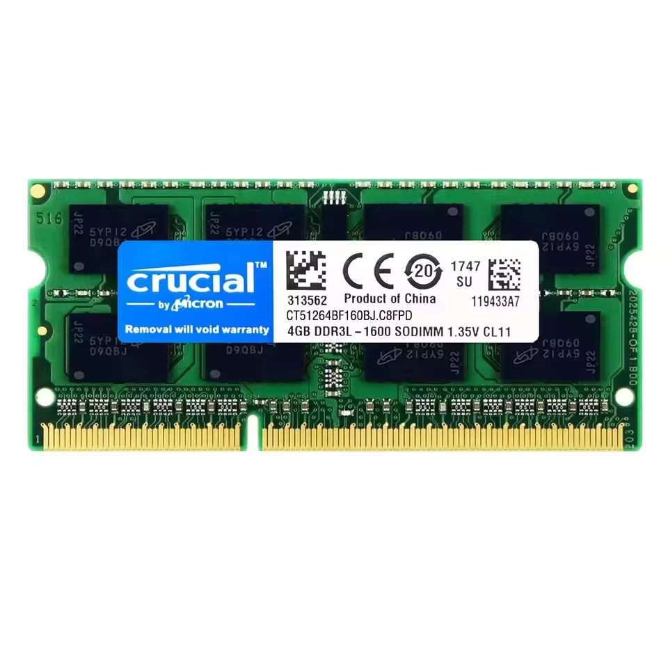 หน่วยความจำแล็ปท็อป Crucial DD - Khadas Vim4 8Gb บทวิจารณ์และราคา