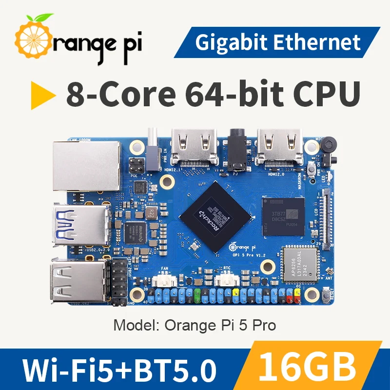 Orange Pi 5 Pro 16GB RAM Rockc - Orange Pi 5 Plus 16Gb บทวิจารณ์และราคา